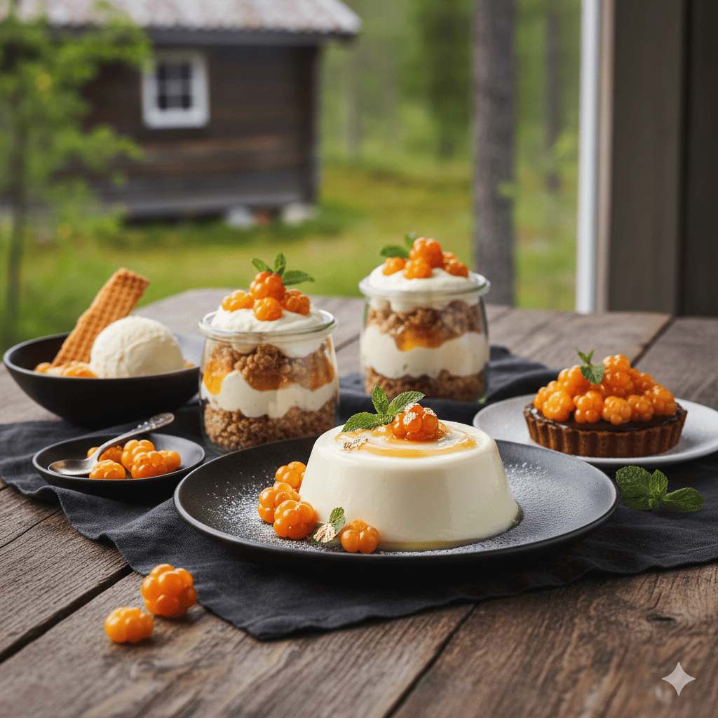 Hjortron Desserter – Nordens Guld Recept
