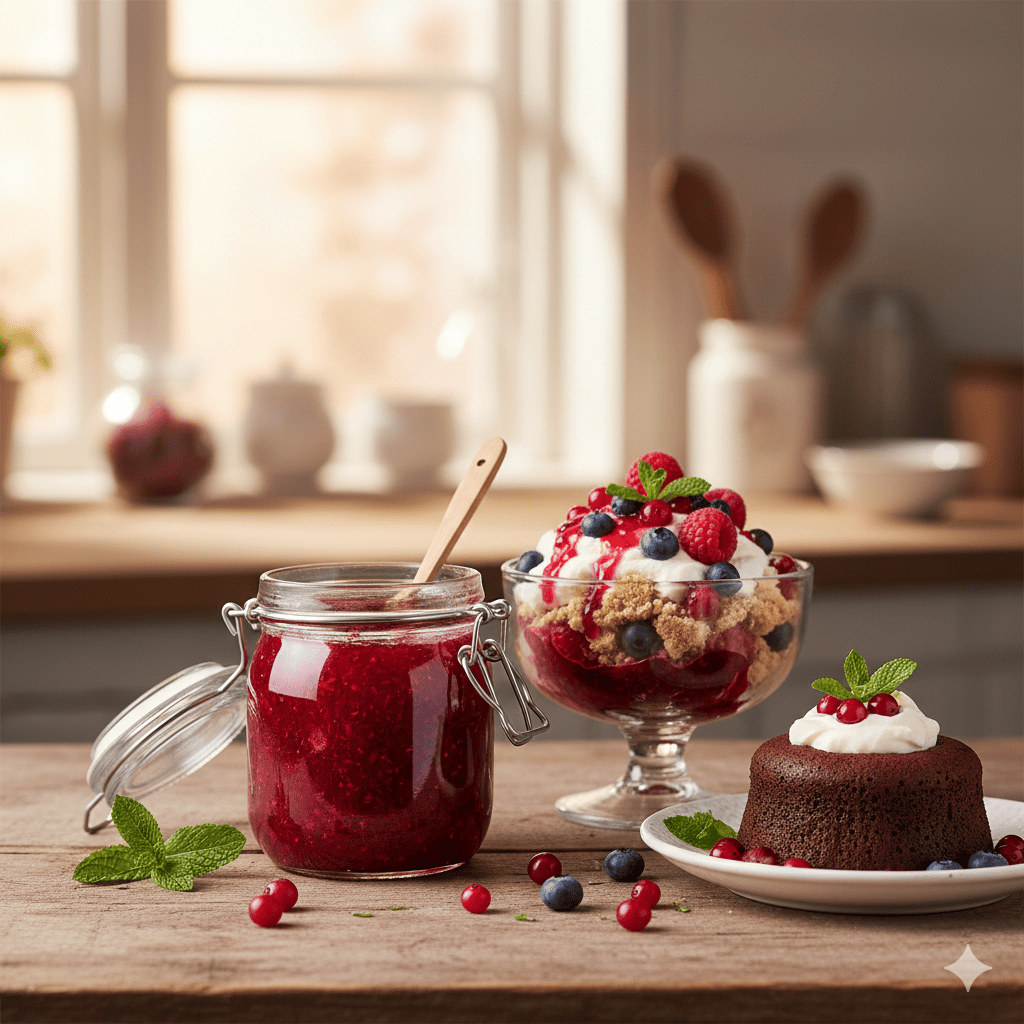 Lingonsylt & Bär Efterrätter: Svenska Dessertidéer