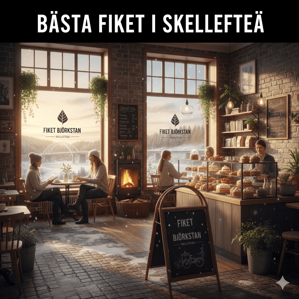 Bästa fiket i Skellefteå – Mysigaste Caféerna