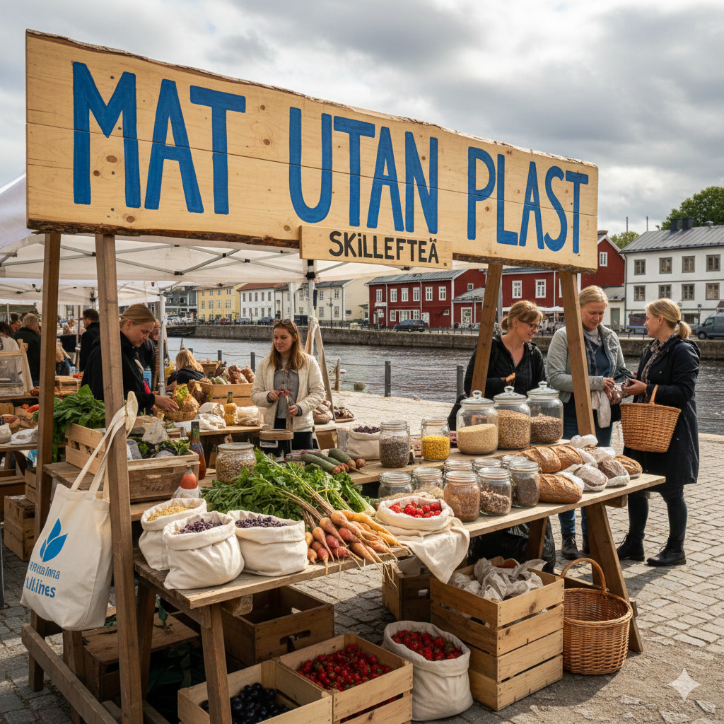 Mat utan plast Skelleftea – Sustainable Choices in Skellefteå