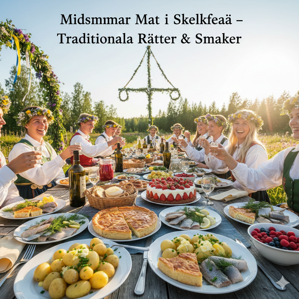 Midsommar Mat i Skellefteå – Traditionella Rätter & Smaker